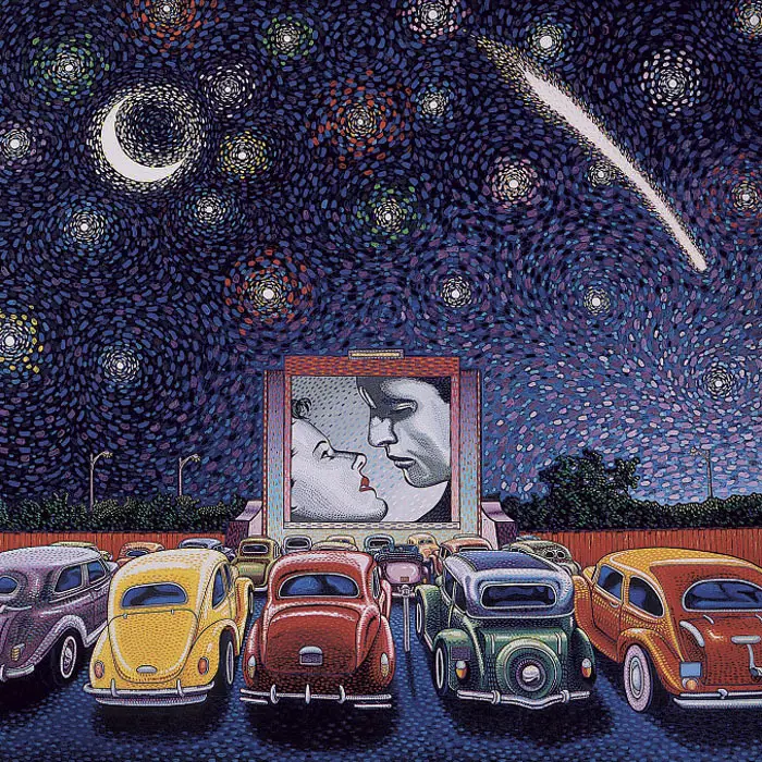 Americana art print by David Sherwin Parker