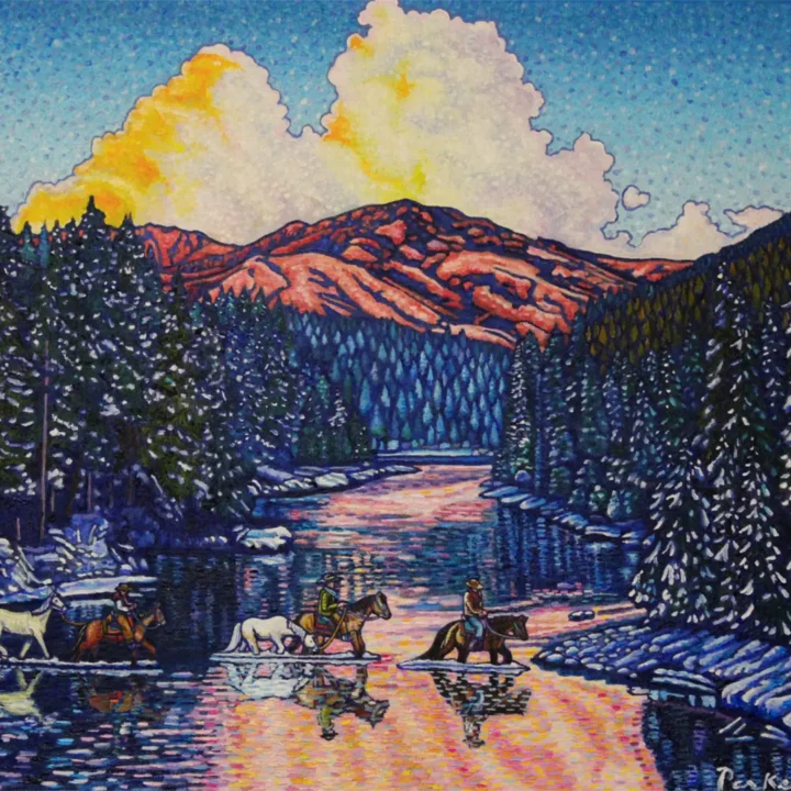 A Passage Together classical western art by David Sherwin Parker